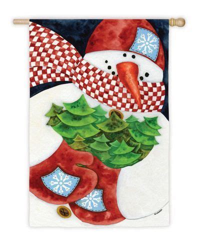 This Whimsical Snowman Flag Will Look Great For Christmas But Also