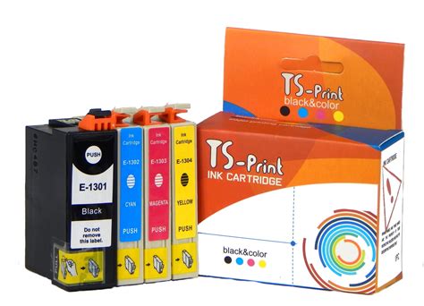 Ciss for the epson workforce k100/k200 ,cartridges number t1371/t1371, come with latest chips. Tintenpatronen ersetzen Epson T1301-04XL - TS-Print
