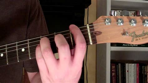How To Play The Fm6 Chord On Guitar F Minor Sixth 6th Youtube