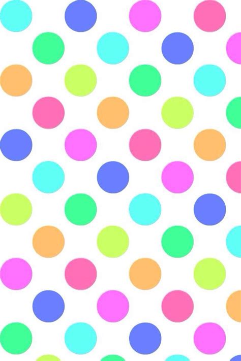 Pastel Polka Dots Wallpaper