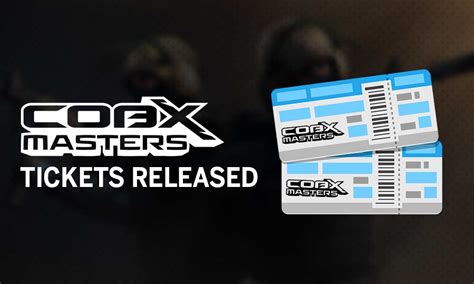 COBX Masters tickets released » TalkEsport