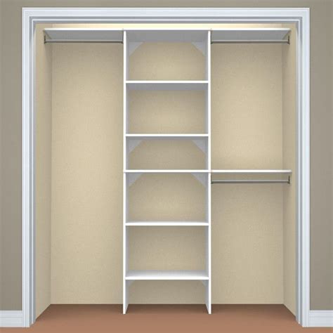 Suitesymphony 84 W 120 W Closet System Kit With Top Shelves