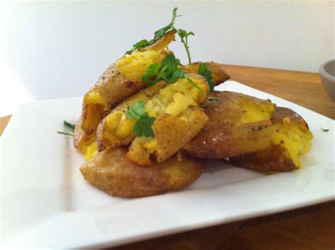 Geplette aardappels uit de oven