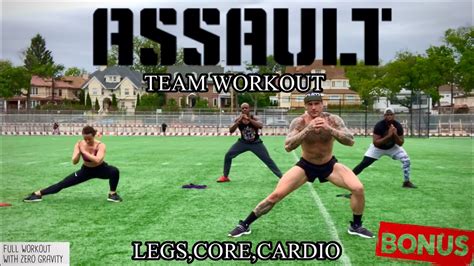 “assault” Cardiovascular Leg Training Bonus Workout With Team