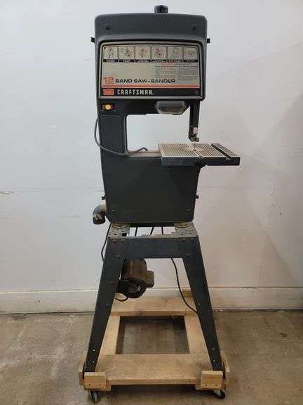 Craftsman 12 Inch Band Saw Sander Lil Dusty Online Auctions All