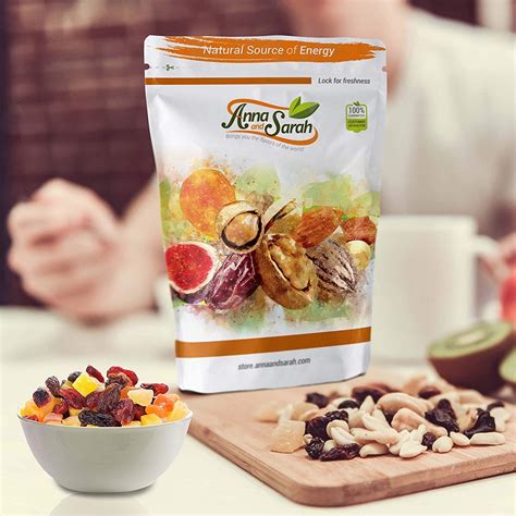 Anna And Sarah Mini Fruit Trail Mix Dried Fruits Assortment Healthy