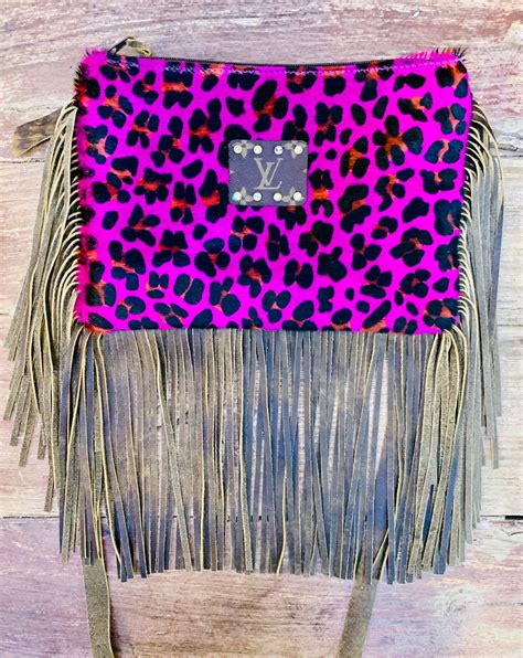 Maxine Hot Pink Leopard Cross Body Once Upon A Time