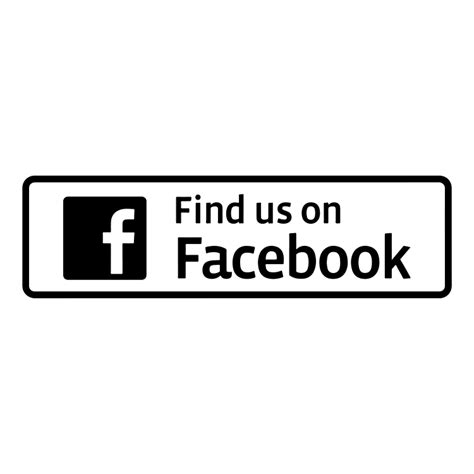 Find Us On Facebook Sign Free Svg Files Svg Png Dxf Eps