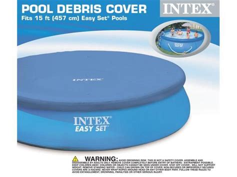 Intex 15 Easy Set Swimming Pool Debris Cover Tarp 58920e