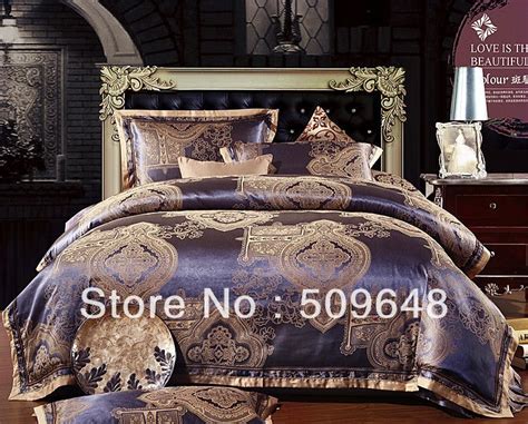 Browse from the vast collection of luxury comforter sets here at latestbedding.com. Noble silk jacquard bedding set luxury 4pc duvet cover set ...
