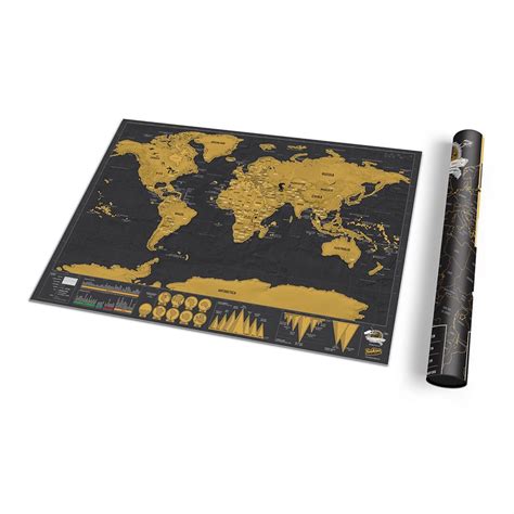 Travel Edition Scratch Map Deluxe