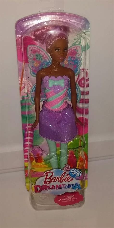 Barbie Dreamtopia Fairy Candy Fashion Doll Playset Model 24662013 For