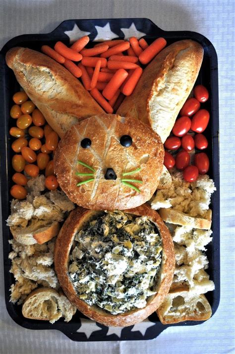 Southern easter dinner recipe round up! Our Italian Kitchen: Easter Bunny Veggie and Dip Platter ...