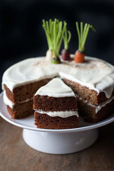 Beat dry ingredients into liquid ingredients with fork until well combined. Grain-free Carrot Cake | Recipe | Low carb carrot cake ...