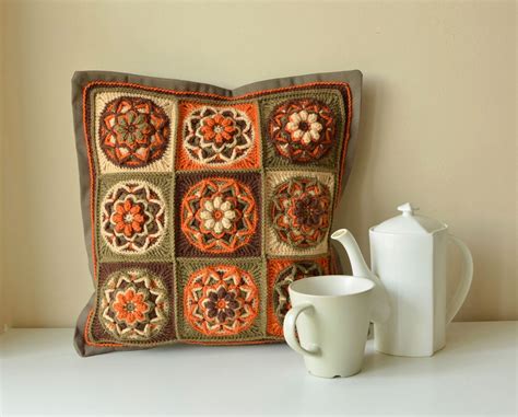 Simplicity throw pillow cover sewing patterns, one size only. Chocolate Lotus Pillow and Play with Colors | LillaBjörn's ...