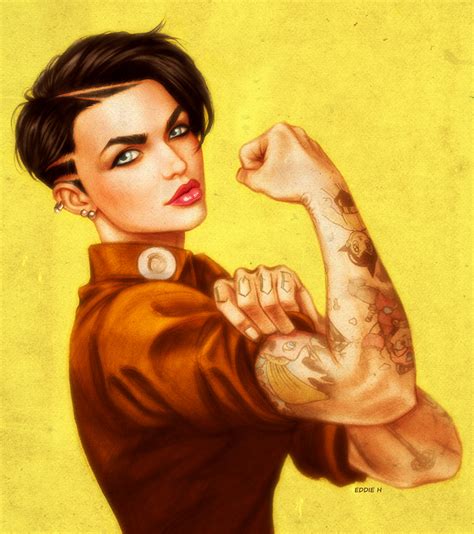 ¿qué quiere decir que el mcu reconozca que tiene género fluido? SHE CAN DO IT - Ruby Rose by EddieHolly on DeviantArt
