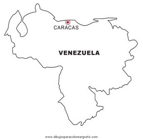 Dibujos De Mapa De Venezuela Para Descargar Y Colorear Colorear Im Genes
