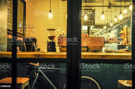 Modern Coffee Shop Stock Photo Download Image Now Window Cafe
