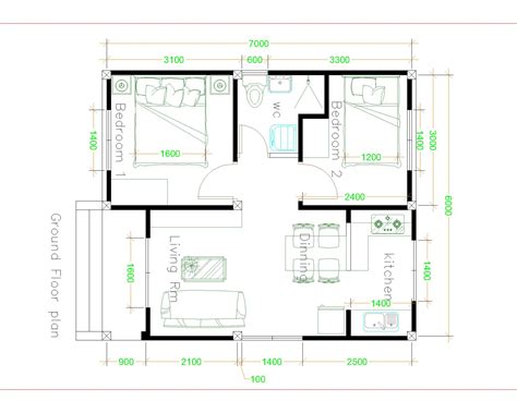 24 Simple Floor Plans 2 Bedroom Important Ideas