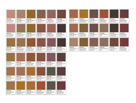 Brown Color Palette Colour Pallete Color Combos Color Trends Color