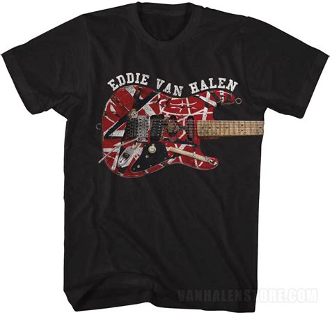 Eddie Van Halen Guitar Shirt Eddie Van Halen Shirts Van Halen Shirts