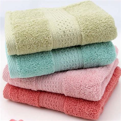 Buy bath hand towels and get the best deals at the lowest prices on ebay! 34*74cm Middle Size Cotton Bathroom Towels Solid Color ...