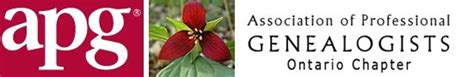 Ontario Chapter Association Of Professional Genealogists