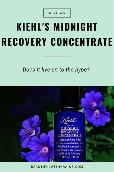 Kiehls Midnight Recovery Concentrate Review Kiehls Midnight Recovery