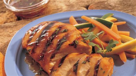 Grilled Apple And Ginger Glazed Chicken Breasts Recipe