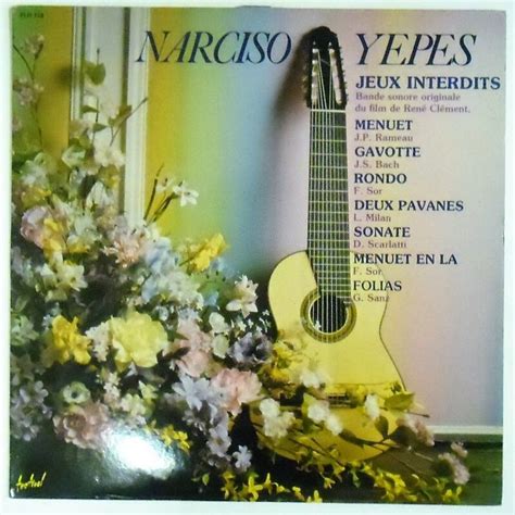 Narciso Yepes Jeux Interdits Vinyl 33 Tours Ebay