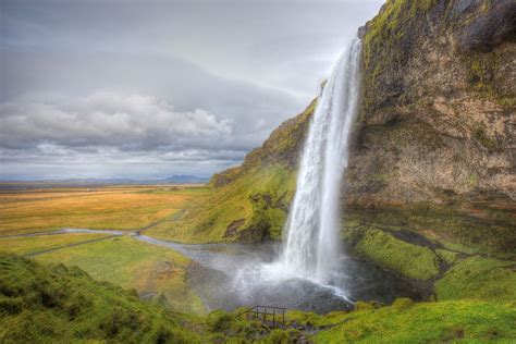 The Gorgeous Seljalandsfoss Waterfall In West Iceland Seljalandsfoss