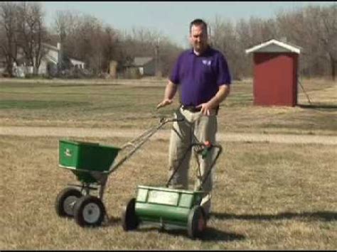 Feb 11, 2019 · rated 4 out of 5 by anonymous from tow behind spreader at good price i have scotts walk behind spreader does not have pneumatic tires and my yard is hilly also over the years it is getting harder to use walk behind spreader. Tips for Using Drop or Broadcast Spreaders - YouTube