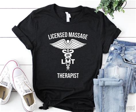 Licensed Massage Therapist Shirt Lmt Shirt Massage Etsy Therapist Shirts Shirts Massage