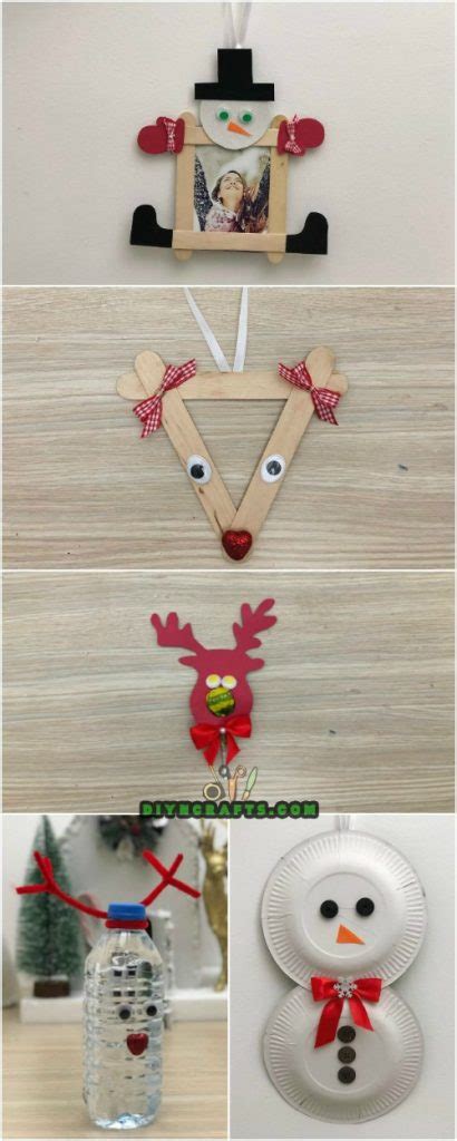 5 Easy To Do Christmas Crafts Out Of Ordinary Supplies Diy And Crafts