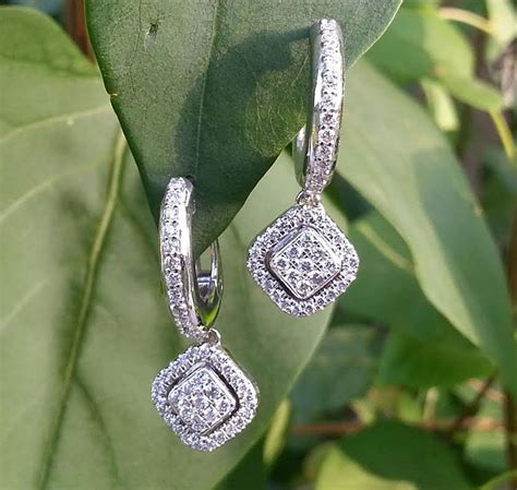 Custom Diamond Halo Earrings Albert Kaz Jewelry Fresno And Clovis Ca