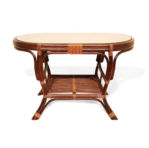 Shop indoor wicker coffee table from pottery barn. Pelangi Oval Coffee Table - Rattan USA