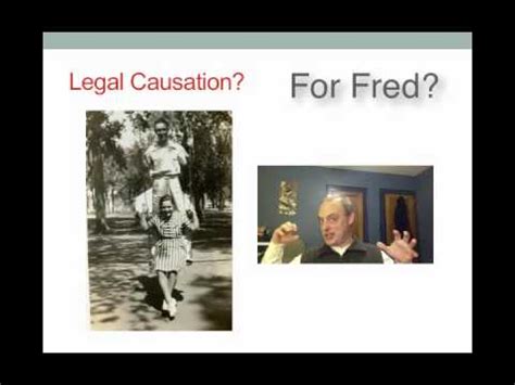 'there is no more intractable problem in the law than causation'.~ Causation in Criminal Law - YouTube