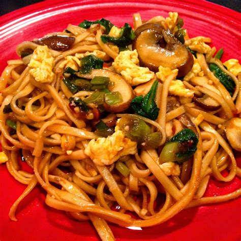 Tasty And Mostly Healthy Recipes Stir Fried Chinese Egg Noodles Chinese Egg Stir Fry Recipes