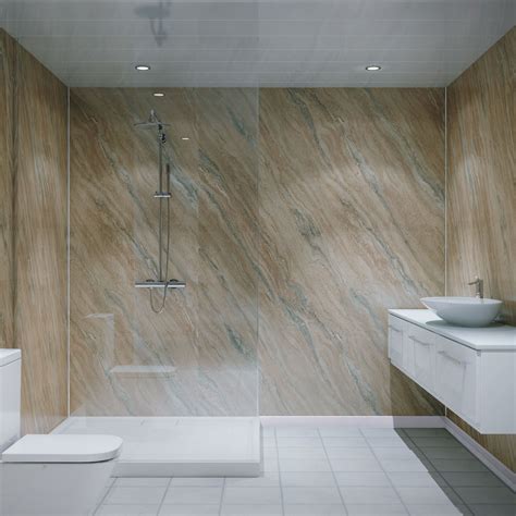 Bathroom Wall Panels Visualiser Sandstone Bathroomdesignvisualiser