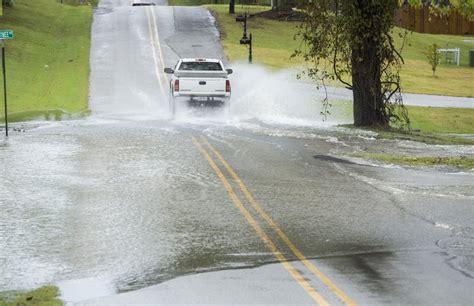 Heavy Rain Causes Road Closures