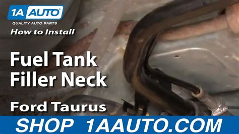 How To Install Replace Fuel Tank Filler Neck Ford Taurus 99 07 1aauto