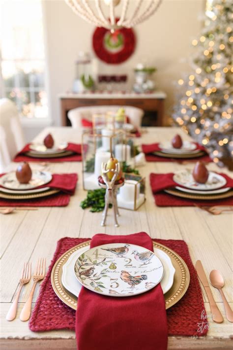 Christmas/new years· decorating· decorating inspiration. How to Set an Informal Table: 12 Days of Christmas Table ...