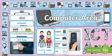 Eyfs Ict Or Computer Area Classroom Set Up Pack Twinkl