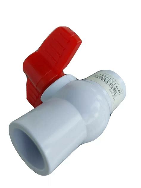 Inline Pvc Ball Valve Compact T Handle Water Shut Off Valves