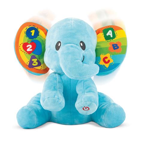 Musical Learning Animated Elephant Plush Toy Stuffed Animal Plush