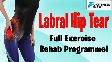 Labral Hip Tear Home Exercise Rehabilitation And Strengthening