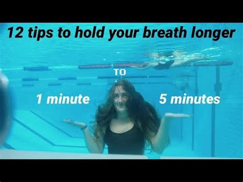 How To Hold Your Breath Longer My 12 Tips UNDERWATER Vs ON LAND