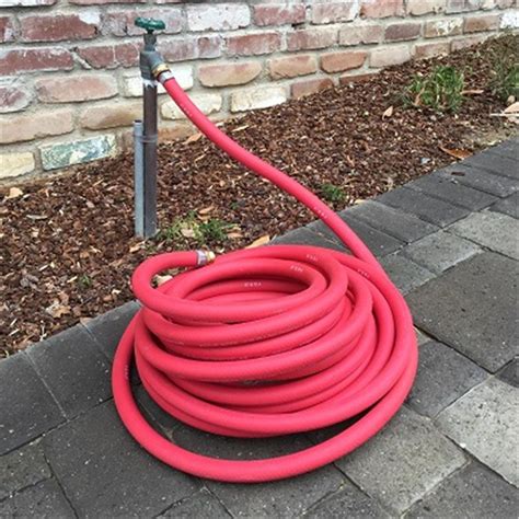 Continental Red Rubber 200 Psi Water Hose 75 California Car Cover Co
