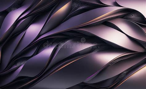 Metallic Violet Shiny Background Ai Generated Illustration Stock
