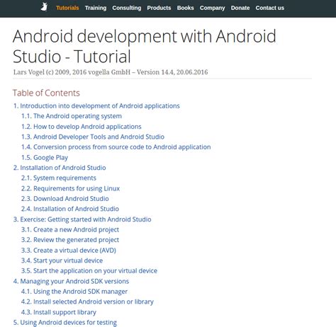 12 Android Tutorials For Beginners